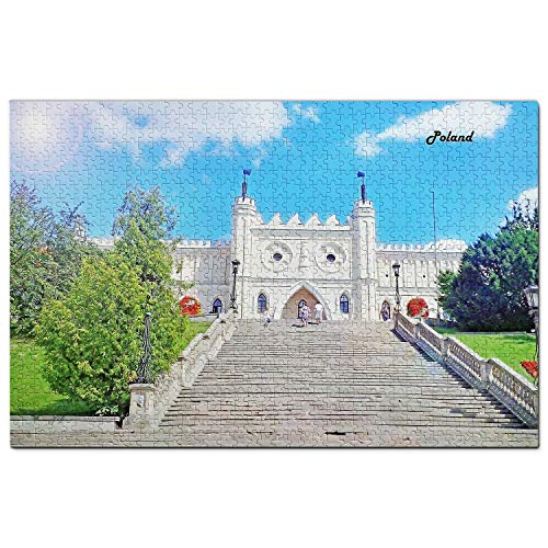 Polen Puzzle 2000 Teile Polen Lublin Castle Puzzle Spiel Kunstwerk Reise Souvenir 70x100CM von EZMLFA