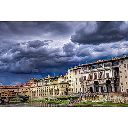 Ponte Vecchio in Florenz Puzzles für Erwachsene, Lernspielzeug für Kinder, kreative Spiele, Unterhaltung, 1000 26 x 38 cm Ponte Vecchio in Florenz Puzzles für Erwachsene, Lernspielzeug für Kinder, kreative Spiele, Unterhaltung, 1000 26 x 38 cm von EZMLFA