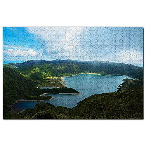 Portugal Azoren Puzzle 1000 Teile Puzzle Spiel für Erwachsene Grafik Reise Souvenir 50x70CM Portugal Azoren Puzzle 1000 Teile Puzzle Spiel für Erwachsene Grafik Reise Souvenir 50x70CM von EZMLFA