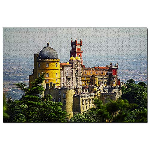 Portugal Castle Foam Sintra Lissabon Puzzle 2000 Teile Spiel Kunstwerk Reise Souvenir 70x100CM von EZMLFA