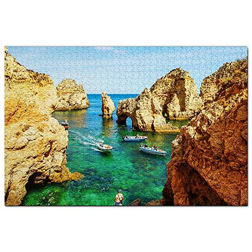 Portugal Lagos Küsten-Algarve-Puzzle 1000 Teile Puzzle Spiel für Erwachsene Grafik Reise-Souvenir 38x52CM Portugal Lagos Küsten-Algarve-Puzzle 1000 Teile Puzzle Spiel für Erwachsene Grafik Reise-Souvenir 38x52CM von EZMLFA