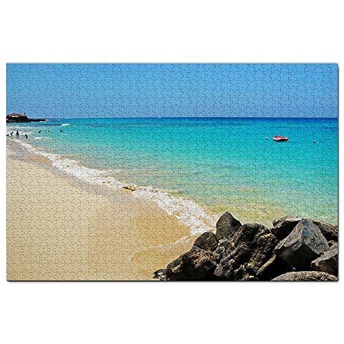Praia Kap Verde Puzzle 1000 Teile Spiel Kunstwerk Reise Souvenir 50x70CM von EZMLFA