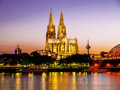 Puzzle 1000 Teile Abend im Kölner Dom Lernspielzeug für Erwachsene zur Freizeitunterhaltung für Kinder 50x70CM Puzzle 1000 Teile Abend im Kölner Dom Lernspielzeug für Erwachsene zur Freizeitunterhaltung für Kinder 50x70CM von EZMLFA