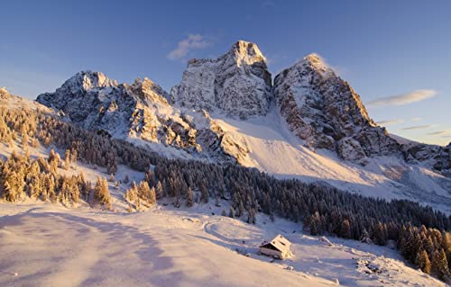 Puzzle 1000 Teile für Erwachsene, anspruchsvolle Puzzlespiele, Naturlandschaft, Berge, 50 x 70 cm von EZMLFA