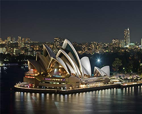 Puzzle 1000 Teile für Erwachsene Australien, Oper, Nacht, Moderne Kunst, Heimdekoration, Holzspielzeug, lustige Spiele, tolles pädagogisches Geschenk für Kinder, 38 x 52 cm Puzzle 1000 Teile für Erwachsene Australien, Oper, Nacht, Moderne Kunst, Heimdekoration, Holzspielzeug, lustige Spiele, tolles pädagogisches Geschenk für Kinder, 38 x 52 cm von EZMLFA
