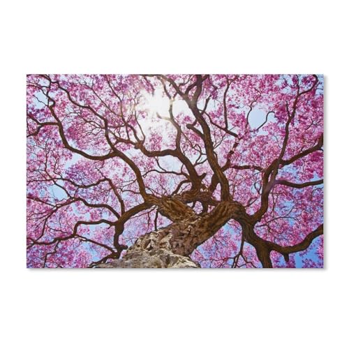 Puzzle 1000 Teile zum Zusammensetzen von Bildern, rosa Sakura-Blüte, Blumen, Zweige, Spiele für Erwachsene, Lernspielzeug, 38 x 52 cm, 70 x 50 cm Puzzle 1000 Teile zum Zusammensetzen von Bildern, rosa Sakura-Blüte, Blumen, Zweige, Spiele für Erwachsene, Lernspielzeug, 38 x 52 cm, 70 x 50 cm von EZMLFA