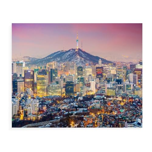 Puzzle 2000 Teile, Seoul, Karton für Erwachsene Kinder Spiele Lernspielzeug 38x52CM 70x100CM Puzzle 2000 Teile, Seoul, Karton für Erwachsene Kinder Spiele Lernspielzeug 38x52CM 70x100CM von EZMLFA