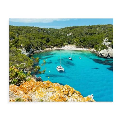 Puzzle 2000 Teile, Strand von Cala Macarella, Puzzle für Erwachsene und Kinder, Schwierigkeitsgrad Puzzlespiel, Rollenpuzzle, Lernspiel, Spielzeug, Familiendekoration, 38 x 52 cm, 70 x 100 cm Puzzle 2000 Teile, Strand von Cala Macarella, Puzzle für Erwachsene und Kinder, Schwierigkeitsgrad Puzzlespiel, Rollenpuzzle, Lernspiel, Spielzeug, Familiendekoration, 38 x 52 cm, 70 x 100 cm von EZMLFA