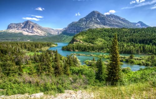 Puzzle 2000 Teile Erwachsenenpuzzle für Erwachsene Klassische Puzzles 2000 Teile Erwachsenenpuzzle, Landschaft, Park, USA, Gletscher, Montana 70x100CM Puzzle 2000 Teile Erwachsenenpuzzle für Erwachsene Klassische Puzzles 2000 Teile Erwachsenenpuzzle, Landschaft, Park, USA, Gletscher, Montana 70x100CM von EZMLFA