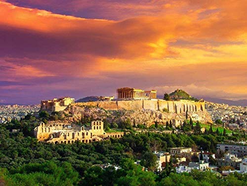 Puzzle-Akropolis Mit Parthenon In Athen 1000 Stück, Freunde 50x70CM Puzzle-Akropolis Mit Parthenon In Athen 1000 Stück, Freunde 50x70CM von EZMLFA