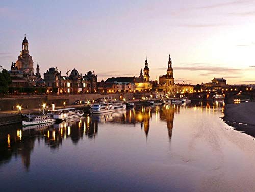 Puzzle Dresden 1000 Stück, Freunde 50x70CM von EZMLFA