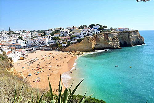 Puzzle Für Erwachsene 2000 Stück Carvoeiro Beach Kinder Frühes Lernen Pädagogisches Puzzle Spielzeug 70x100CM von EZMLFA