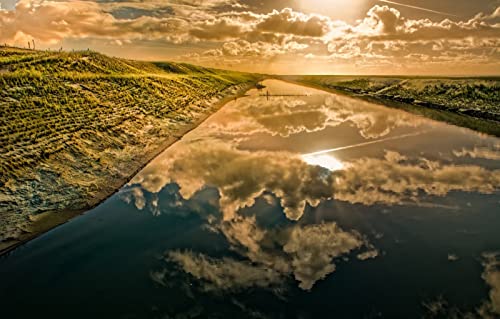 Puzzle Mädchen Puzzle 2000 Teile, natürliche Schönheit 70x100CM von EZMLFA