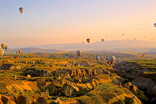 Puzzle für Erwachsene, 1000 Teile, Heißluftballons, Kappadokien, Türkei, Puzzlespiele, Dekoration, Geschenke für Freunde, 70 x 50 cm Puzzle für Erwachsene, 1000 Teile, Heißluftballons, Kappadokien, Türkei, Puzzlespiele, Dekoration, Geschenke für Freunde, 70 x 50 cm von EZMLFA