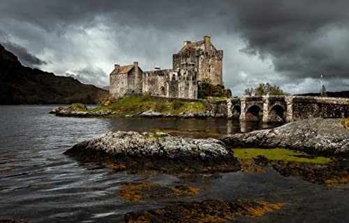 Puzzle für Erwachsene, 1000 Teile, Naturschönheit, Schottland, Schloss, 50 x 70 cm Puzzle für Erwachsene, 1000 Teile, Naturschönheit, Schottland, Schloss, 50 x 70 cm von EZMLFA