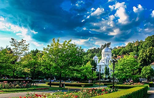 Puzzle für Erwachsene, 1000 Teile, Naturschönheit, Stadt, Rumänien, Botanischer Garten, 26 x 38 cm Puzzle für Erwachsene, 1000 Teile, Naturschönheit, Stadt, Rumänien, Botanischer Garten, 26 x 38 cm von EZMLFA