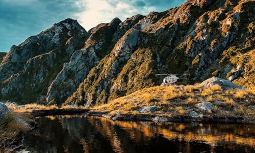 Puzzle für Erwachsene, 1000 Teile, Neuseeland-Berge-See-Hubschrauber, Brain Challenge, Puzzle, 38 x 52 cm Puzzle für Erwachsene, 1000 Teile, Neuseeland-Berge-See-Hubschrauber, Brain Challenge, Puzzle, 38 x 52 cm von EZMLFA