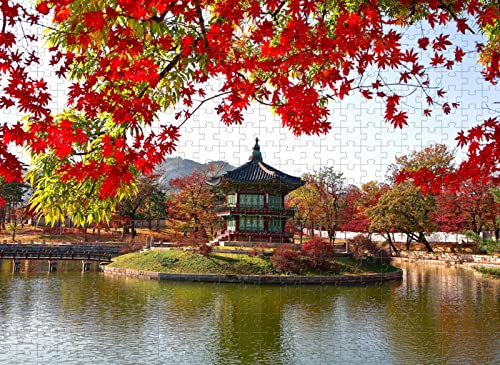 Puzzle für Erwachsene, 1000 Teile, Seepavillon, Geschenk, Freizeit, Unterhaltung, Party-Dekoration, 38 x 26 cm Puzzle für Erwachsene, 1000 Teile, Seepavillon, Geschenk, Freizeit, Unterhaltung, Party-Dekoration, 38 x 26 cm von EZMLFA