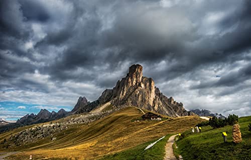 Puzzle für Erwachsene, 1000 Teile, anspruchsvolles Puzzle für Familiengeburtstagsfeiern, Lernspiele, Naturlandschaft, Straße, Berge, Italien, Dolomiten, 50 x 70 cm Puzzle für Erwachsene, 1000 Teile, anspruchsvolles Puzzle für Familiengeburtstagsfeiern, Lernspiele, Naturlandschaft, Straße, Berge, Italien, Dolomiten, 50 x 70 cm von EZMLFA