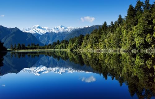 Puzzle für Erwachsene, 1000 Teile, wunderschöne Landschaft, anspruchsvolles Spiel, Spielzeug, Geburtstagsgeschenk für Erwachsene, Jungen und Mädchen, Wald, Berge, Neuseeland, 50 x 70 cm Puzzle für Erwachsene, 1000 Teile, wunderschöne Landschaft, anspruchsvolles Spiel, Spielzeug, Geburtstagsgeschenk für Erwachsene, Jungen und Mädchen, Wald, Berge, Neuseeland, 50 x 70 cm von EZMLFA