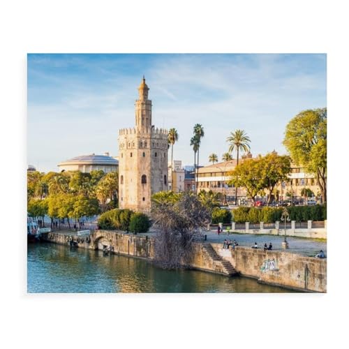 Puzzle für Erwachsene, 2000 Teile, DIY, Der Torre del ORO-Turm in Sevilla, Kartonpuzzle, Schwierige Puzzles, Kinder, Lernspielzeug, Geschenkspiele, 70 x 100 cm Puzzle für Erwachsene, 2000 Teile, DIY, Der Torre del ORO-Turm in Sevilla, Kartonpuzzle, Schwierige Puzzles, Kinder, Lernspielzeug, Geschenkspiele, 70 x 100 cm von EZMLFA