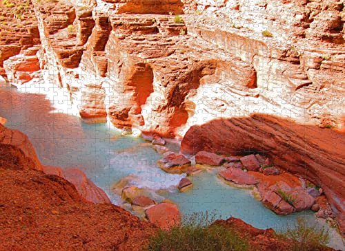 Puzzle für Erwachsene, 2000 Teile, Grand Canyon Challenge Puzzle-Set, Lernspiele für Kinder, Unterhaltungsgeschenke 70x100CM von EZMLFA