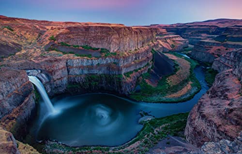 Puzzle für Erwachsene, 2000 Teile, Puzzle für Erwachsene, Geschenkideen, Naturlandschaft, Sonnenuntergang, Fluss, Wasserfall, Canyon, USA, Washington, 70 x 100 cm Puzzle für Erwachsene, 2000 Teile, Puzzle für Erwachsene, Geschenkideen, Naturlandschaft, Sonnenuntergang, Fluss, Wasserfall, Canyon, USA, Washington, 70 x 100 cm von EZMLFA