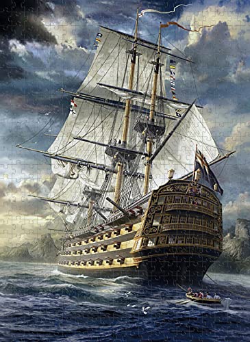 Puzzle für Erwachsene, 2000 Teile, Seesegeln, Festivalpuzzle, Kinderspielzeug 70x100CM von EZMLFA