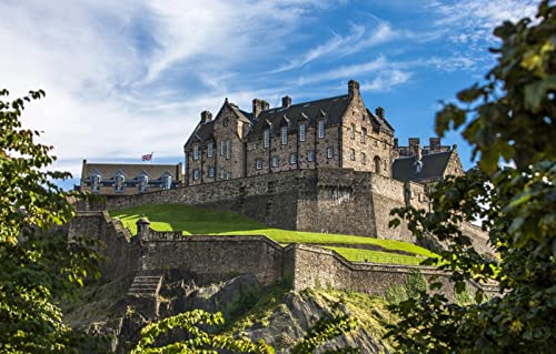 Puzzle für Erwachsene 1000, Puzzles für Erwachsene, anspruchsvolle Puzzles, Geschenke für Männer, Bastelset, Naturlandschaft, Wolken, Burg, Schottland, Edinburgh Castle, 50 x 70 cm Puzzle für Erwachsene 1000, Puzzles für Erwachsene, anspruchsvolle Puzzles, Geschenke für Männer, Bastelset, Naturlandschaft, Wolken, Burg, Schottland, Edinburgh Castle, 50 x 70 cm von EZMLFA