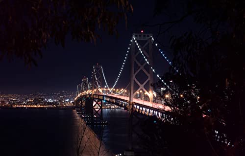 Puzzle für Junge Erwachsene, 2000 Teile, Naturschönheit, Stadt, Bay Bridge, San Francisco, 70 x 100 cm Puzzle für Junge Erwachsene, 2000 Teile, Naturschönheit, Stadt, Bay Bridge, San Francisco, 70 x 100 cm von EZMLFA