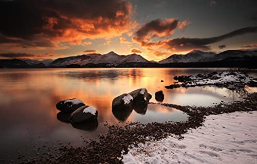Puzzle für Kinder und Jungen, 1000 Teile, Naturschönheit, Schnee, 50 x 70 cm Puzzle für Kinder und Jungen, 1000 Teile, Naturschönheit, Schnee, 50 x 70 cm von EZMLFA