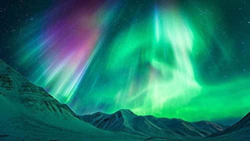 Puzzles 2000 Teile für Erwachsene und Kinder Aurora Pädagogische Dekompressionsspiele Freizeitpuzzle Landschaftspuzzles Spielzeug 70x100CM von EZMLFA