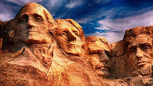 Puzzles Für Erwachsene 2000 Stückspiel Mount Rosemore National Memorial Park, South Dakota Kinder Puzzle Spielzeug Heimtextilien, Geburtstagsgeschenke 70x100CM von EZMLFA