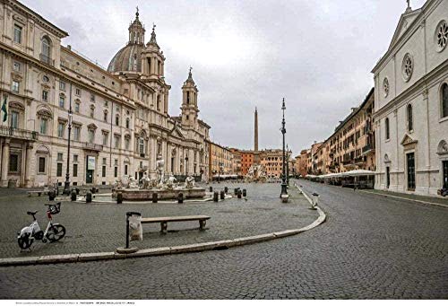 Puzzles Puzzles 1000 Stück Piazza Navona Erwachsene Puzzle Spaß Familienspiel Intellektuelles Lernspielzeug Einzigartiges Design DIY Home Decoration 50x70CM von EZMLFA
