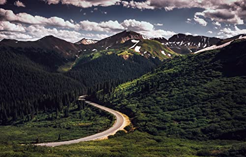 Puzzles für 1000 Teile, unmögliches Puzzle für Erwachsene, Lernspiele, Geschenke für Männer, Naturlandschaft, Straße, Berge, 50 x 70 cm Puzzles für 1000 Teile, unmögliches Puzzle für Erwachsene, Lernspiele, Geschenke für Männer, Naturlandschaft, Straße, Berge, 50 x 70 cm von EZMLFA