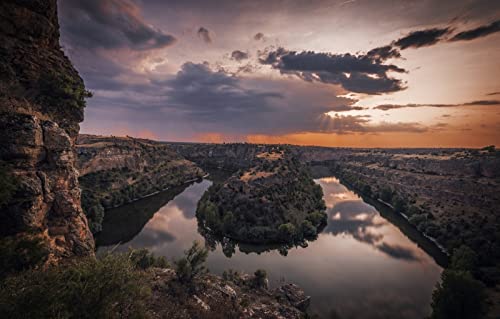 Puzzles für 2000 Teile, unmögliches Puzzle für Erwachsene, Lernspiele, Naturlandschaft, Sonnenuntergang, Fluss, 70 x 100 cm Puzzles für 2000 Teile, unmögliches Puzzle für Erwachsene, Lernspiele, Naturlandschaft, Sonnenuntergang, Fluss, 70 x 100 cm von EZMLFA