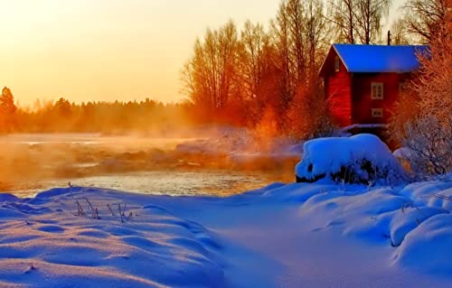 Puzzles für 2000 Teile, unmögliches Puzzle für Erwachsene, Lernspiele, Naturlandschaft, Sonnenuntergang, Fluss, 70 x 100 cm Puzzles für 2000 Teile, unmögliches Puzzle für Erwachsene, Lernspiele, Naturlandschaft, Sonnenuntergang, Fluss, 70 x 100 cm von EZMLFA