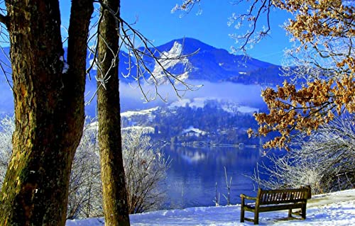 Puzzles für Erwachsene, 1000 Teile, Lernspiele, Heimdekoration, Geschenke für Männer für Erwachsene, Naturlandschaft, Berg, See, Bank, 50 x 70 cm Puzzles für Erwachsene, 1000 Teile, Lernspiele, Heimdekoration, Geschenke für Männer für Erwachsene, Naturlandschaft, Berg, See, Bank, 50 x 70 cm von EZMLFA