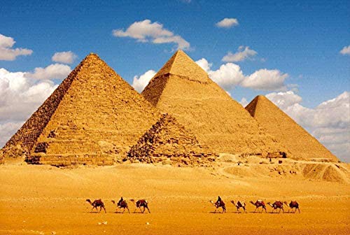Pyramiden Das Lernspiel-Puzzle 2000 Teile Version Puzzle für Erwachsene und Kinder Lernspielzeug Puzzles für Erwachsene 70x100CM von EZMLFA