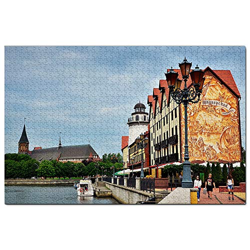 Russland Königsberg Kathedrale Kaliningrad Puzzle 2000 Teile Spiel Kunstwerk Reise Souvenir 70x100CM von EZMLFA