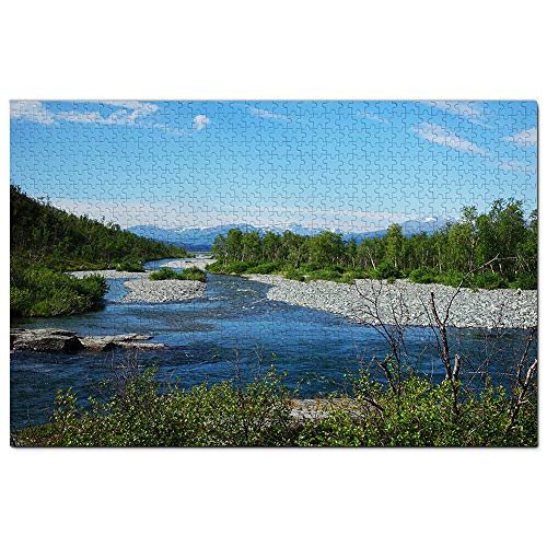 Schweden Abisko Nationalpark Puzzle 1000 Teile Puzzle Spiel für Erwachsene Grafik Reise Souvenir 26x38CM von EZMLFA