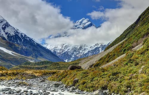 Schwieriges Puzzle für Erwachsene, 1000 Teile, Naturschönheit, Neuseeland, Mount Cook Nationalpark, Aoraki, 50 x 70 cm Schwieriges Puzzle für Erwachsene, 1000 Teile, Naturschönheit, Neuseeland, Mount Cook Nationalpark, Aoraki, 50 x 70 cm von EZMLFA