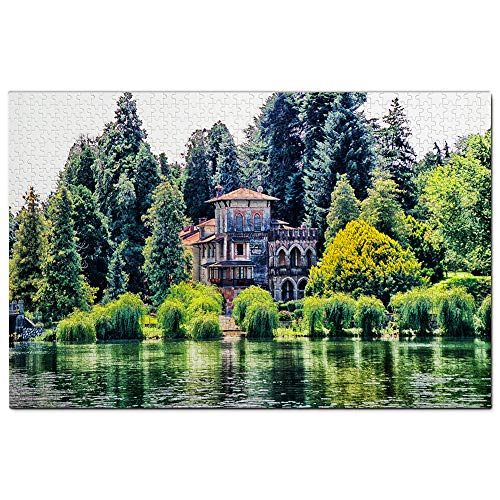 Sesto Calende Italien Puzzle 1000 Teile Spiel Kunstwerk Reise Souvenir 38x52CM von EZMLFA