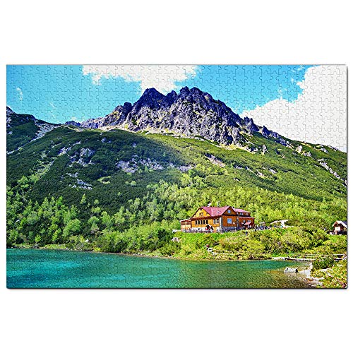 Slowakei Pleso Mountains Puzzle 2000 Teile Puzzle Spiel für Erwachsene Grafik Reisesouvenir 70x100CM von EZMLFA