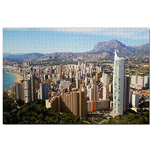Spanien Benidorm Puzzle 2000 Teile Puzzle Spiel für Erwachsene Grafik Reisesouvenir 70x100CM von EZMLFA