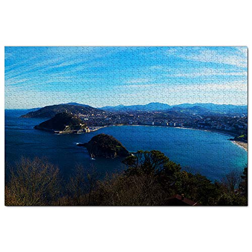 Spanien Berg Urgull San Sebastian Puzzle 1000 Teile Puzzle Spielgrafiken für Erwachsene Reisesouvenir 26x38CM Spanien Berg Urgull San Sebastian Puzzle 1000 Teile Puzzle Spielgrafiken für Erwachsene Reisesouvenir 26x38CM von EZMLFA