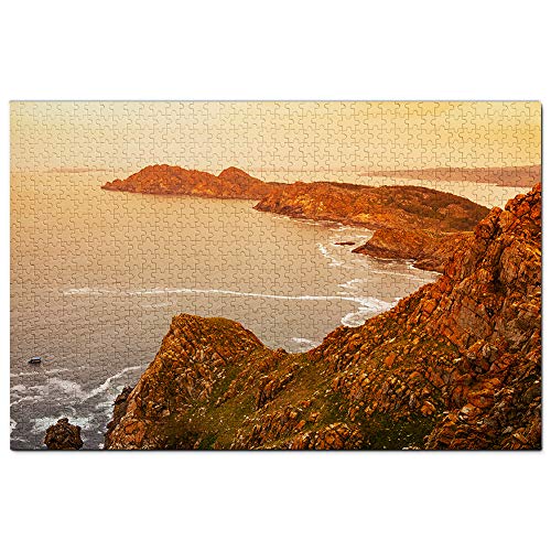 Spanien Cies Islands Puzzle 1000 Teile Puzzle Spiel für Erwachsene Grafik Reise Souvenir 50x70CM Spanien Cies Islands Puzzle 1000 Teile Puzzle Spiel für Erwachsene Grafik Reise Souvenir 50x70CM von EZMLFA