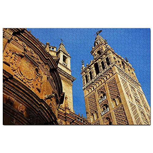 Spanien Giralda-Turm Sevilla Puzzle 2000 Teile Spiel Kunstwerk Reise Souvenir 70x100CM von EZMLFA