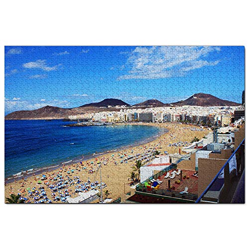 Spanien Las Canteras Strand Las Palmas Puzzle 1000 Teile Puzzle für Erwachsene Spiel Grafik Reise Souvenir 50x70CM Spanien Las Canteras Strand Las Palmas Puzzle 1000 Teile Puzzle für Erwachsene Spiel Grafik Reise Souvenir 50x70CM von EZMLFA