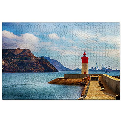 Spanien Leuchtturm Weihnachten Cartagena Murcia Puzzle 1000 Teile Puzzle Spiel für Erwachsene Grafik Reise Souvenir 38x52CM Spanien Leuchtturm Weihnachten Cartagena Murcia Puzzle 1000 Teile Puzzle Spiel für Erwachsene Grafik Reise Souvenir 38x52CM von EZMLFA